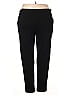 Woman Within Solid Black Casual Pants Size 18 - photo 2