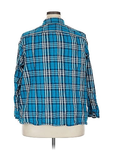 Duluth Trading Co. Long Sleeve Button-Down Shirt (view 2)
