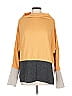 THML Color Block Orange Pullover Sweater Size L - photo 1