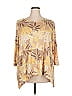 Ruby Rd. Gold 3/4 Sleeve Blouse Size 2X - photo 1