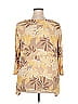 Ruby Rd. Gold 3/4 Sleeve Blouse Size 2X - photo 2