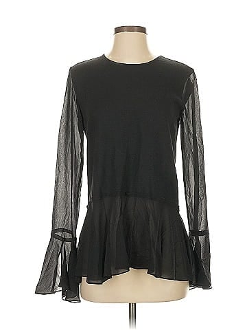 Theory Long Sleeve Blouse (view 1)