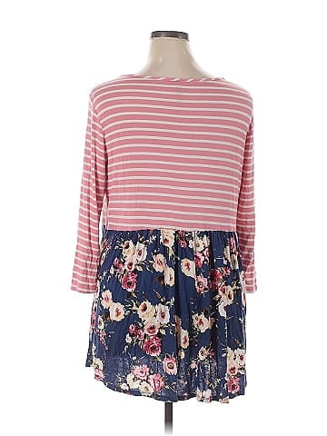 Honeyme 3/4 Sleeve Top (view 2)