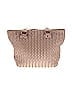 Neiman Marcus Chevron-herringbone Tan Gold Tote One size - photo 1