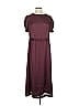 Sea New York 100% Polyester Solid Burgundy Casual Dress Size S - photo 1