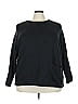 Purejill Black Pullover Sweater Size 2X - photo 1
