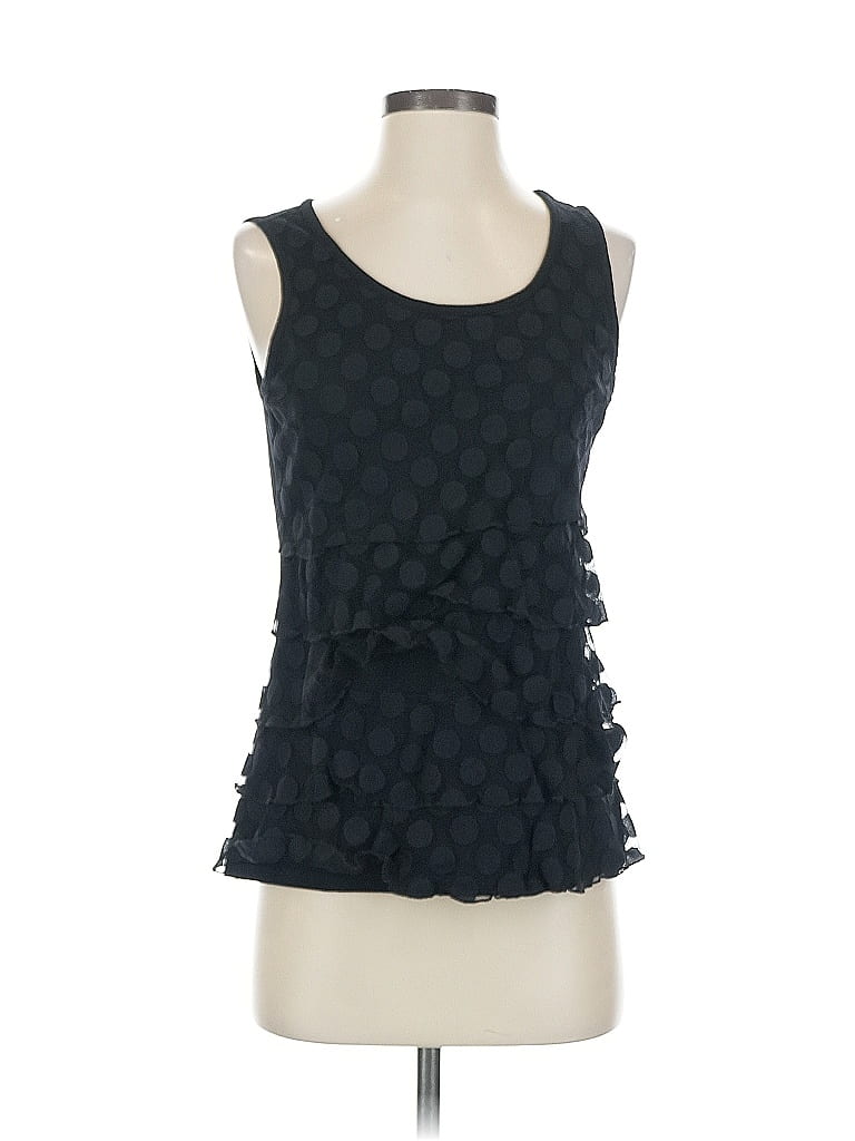 COLDWATER CREEK Pre-owned Sleeveless Blouse In Black