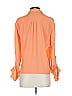 Alberto Makali 100% Polyester Orange 3/4 Sleeve Blouse Size S - photo 2