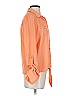 Alberto Makali 100% Polyester Orange 3/4 Sleeve Blouse Size S - photo 3