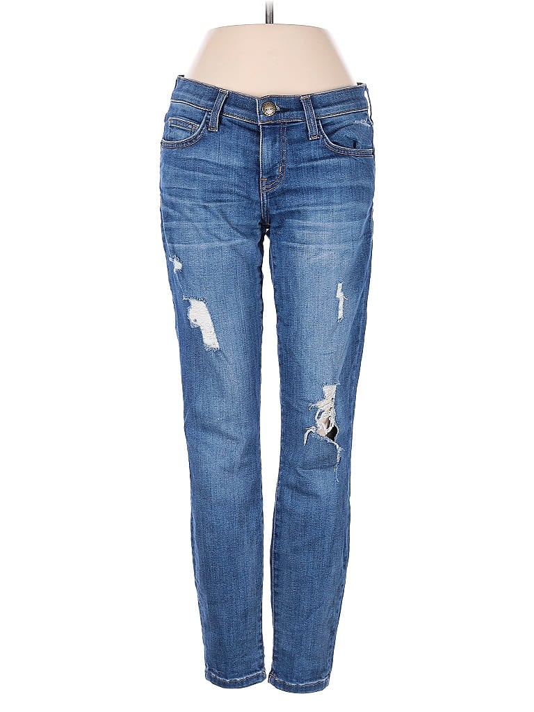 Pre-owned Current Elliott Jeans In Blue
