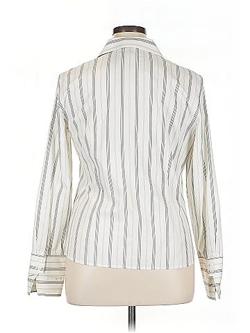 Jones New York Collection Long Sleeve Button-Down Shirt (view 2)
