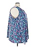 Catherines Blue Sleeveless Blouse Size 4X - photo 3