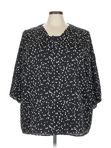 Isaac Mizrahi LIVE! 3/4 Sleeve Blouse (view 1)