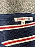 Sundry Stripes Blue Short Sleeve T-Shirt Size XS (0) - photo 3