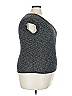 Pink Clover Tweed Gray Sleeveless T-Shirt Size 2X (estimated) - photo 3