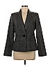 Le Suit Tweed Gray Blazer Size 6 - photo 1