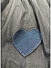 Stella McCartney 100% Polyester Hearts Blue Skirt Size 10 - photo 6