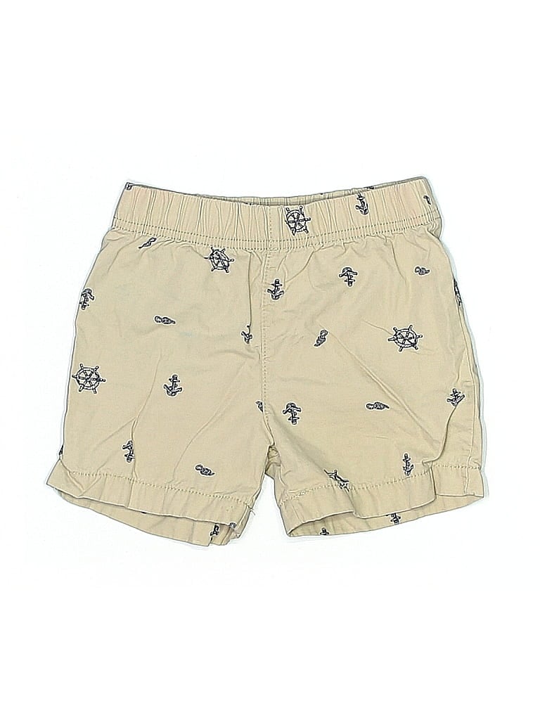 Pre-owned Carter's Kids' Khaki Shorts In Brown