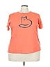 Life Is Good 100% Cotton Orange Short Sleeve T-Shirt Size 3X - photo 1