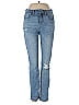 STUDIO BLUE Hearts Blue Jeans Size 25 waist - photo 1