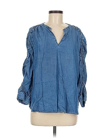 BeachLunchLounge 3/4 Sleeve Blouse (view 1)