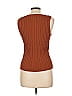 Chico's Design Orange Brown Sweater Vest Size Lg (2) - photo 2