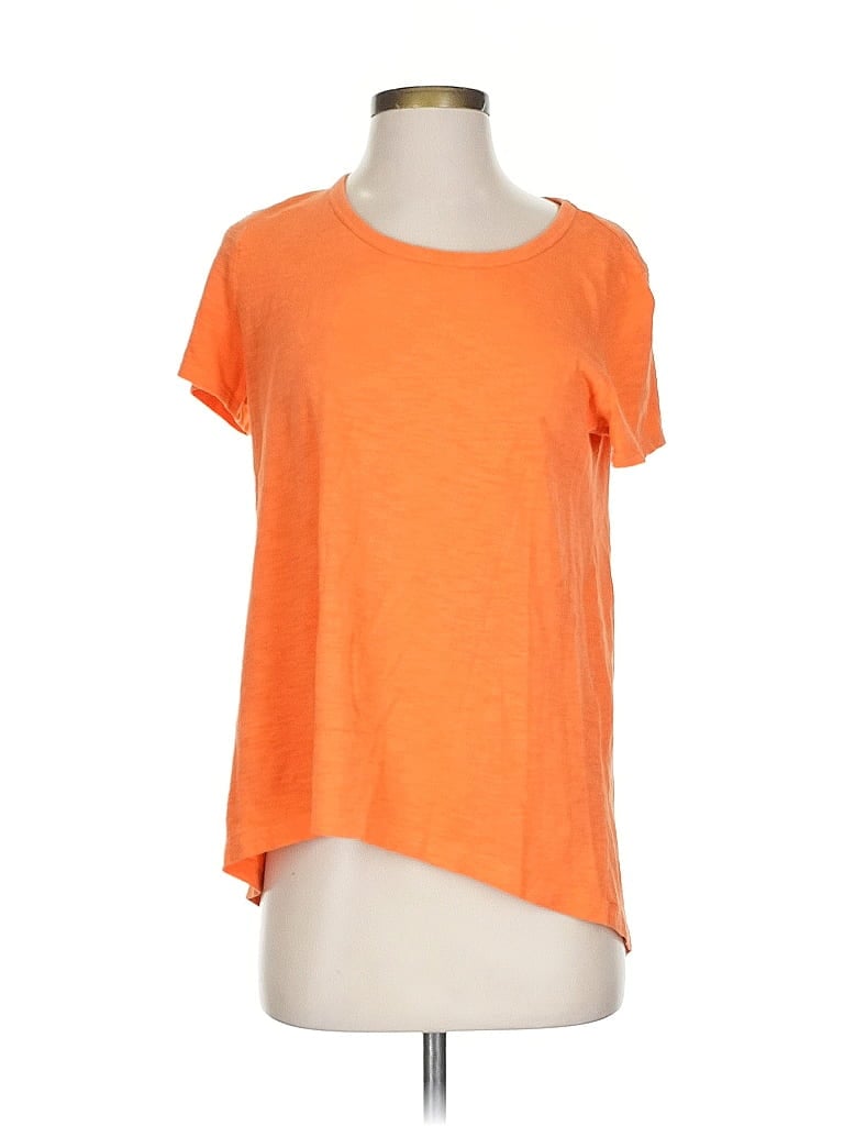 Click to view more detailed imagery on our partner's website Pre-owned Chico's Short Sleeve T-shirt In Orange