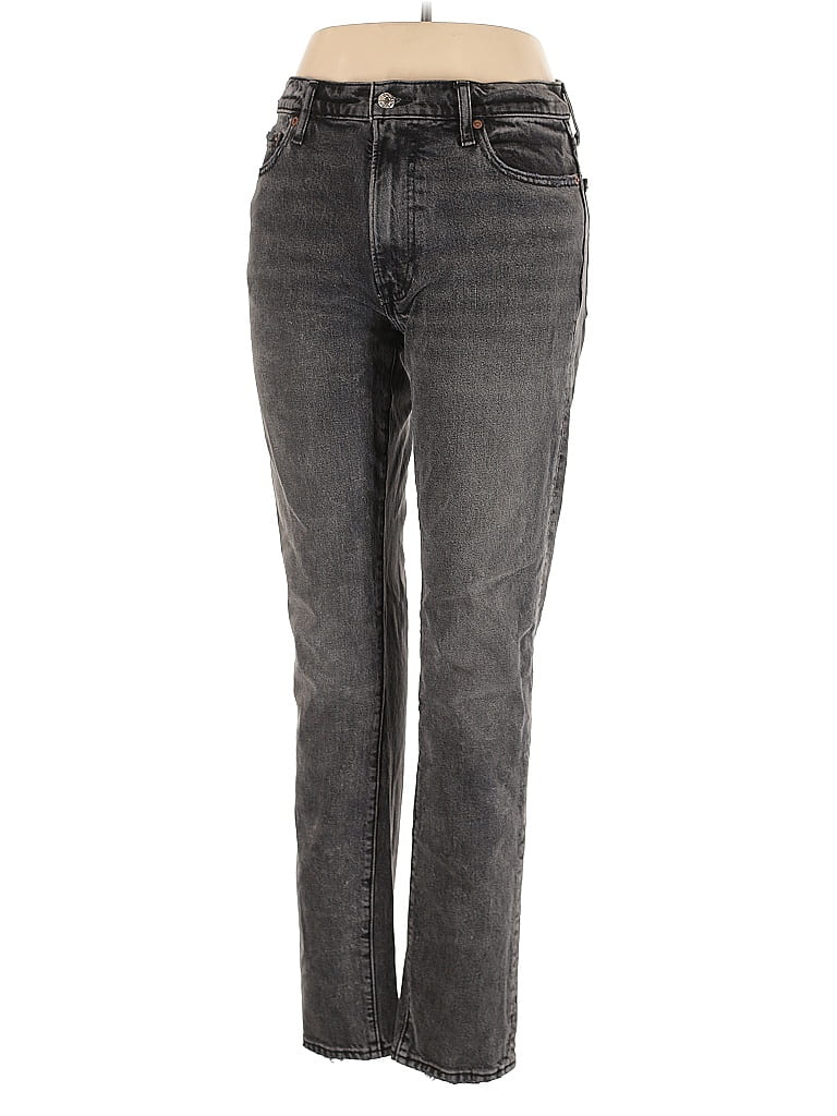 Abercrombie & Fitch Gray Jeans Size 34 waist - photo 1