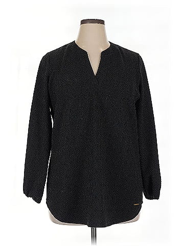 Anne Klein Long Sleeve Blouse (view 1)