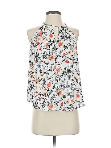 Blue Rain Sleeveless Blouse (view 1)