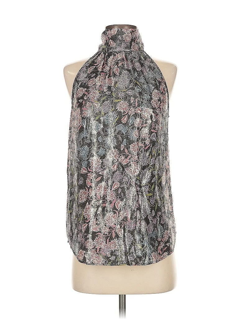 J.Crew Collection Silver Sleeveless Blouse Size XS - photo 1