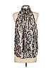 J.Crew Collection Silver Sleeveless Blouse Size XS - photo 2