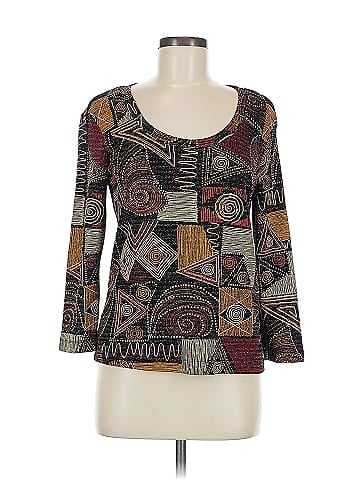Chico's Design 3/4 Sleeve Top (view 1)