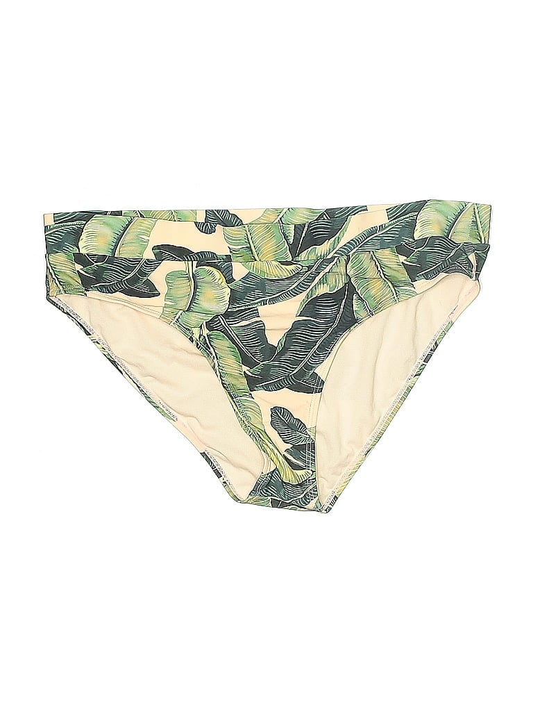 Pre-owned Gianni Bini Swimsuit Bottoms In Green