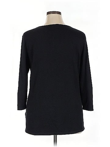JM Collection Pullover Sweater (view 2)