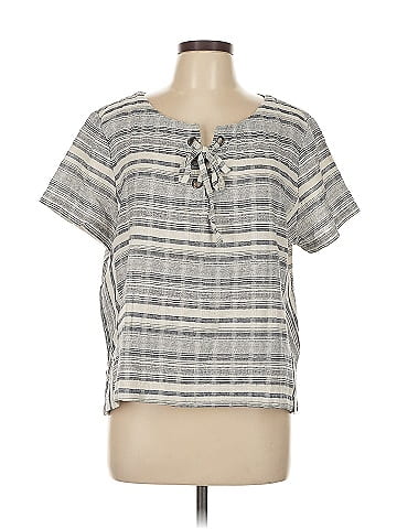 MELLODAY Short Sleeve Blouse (view 1)