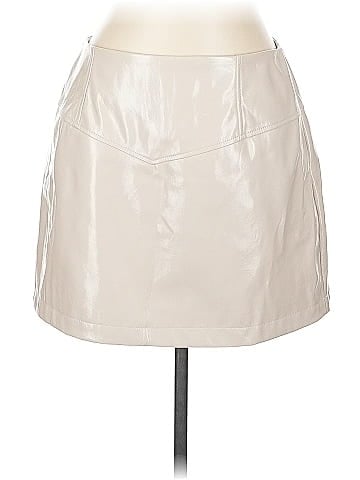 Avec Les Filles Faux Leather Skirt (view 1)