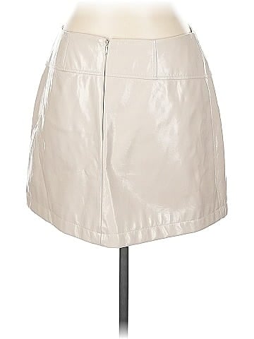 Avec Les Filles Faux Leather Skirt (view 2)