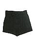 H&M 100% Lyocell Solid Black Shorts Size 6 - photo 1