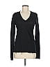 Elan 100% Linen Black Pullover Sweater Size M - photo 1