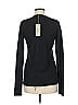 Elan 100% Linen Black Pullover Sweater Size M - photo 2