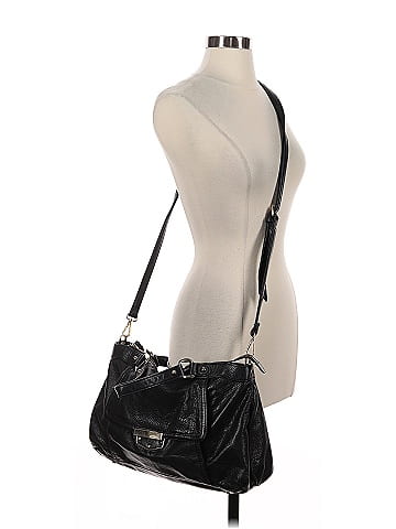B Makowsky Leather Satchel (view 2)