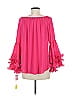 Joseph Ribkoff 100% Polyester Pink 3/4 Sleeve Blouse Size 8 - photo 2