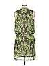 Collective Concepts 100% Polyester Tropical Green Cocktail Dress Size L - photo 2