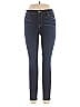 FRAME Denim Solid Blue Jeans Size 31 waist - photo 1
