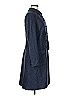 Tocca Blue Wool Coat Size 6 - photo 4