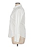 Ann Taylor Solid White Ivory Long Sleeve Button-Down Shirt Size 14 - photo 4