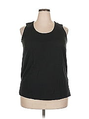 Woman Within Sleeveless T Shirt