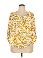 Terra & Sky 3/4 Sleeve Blouse