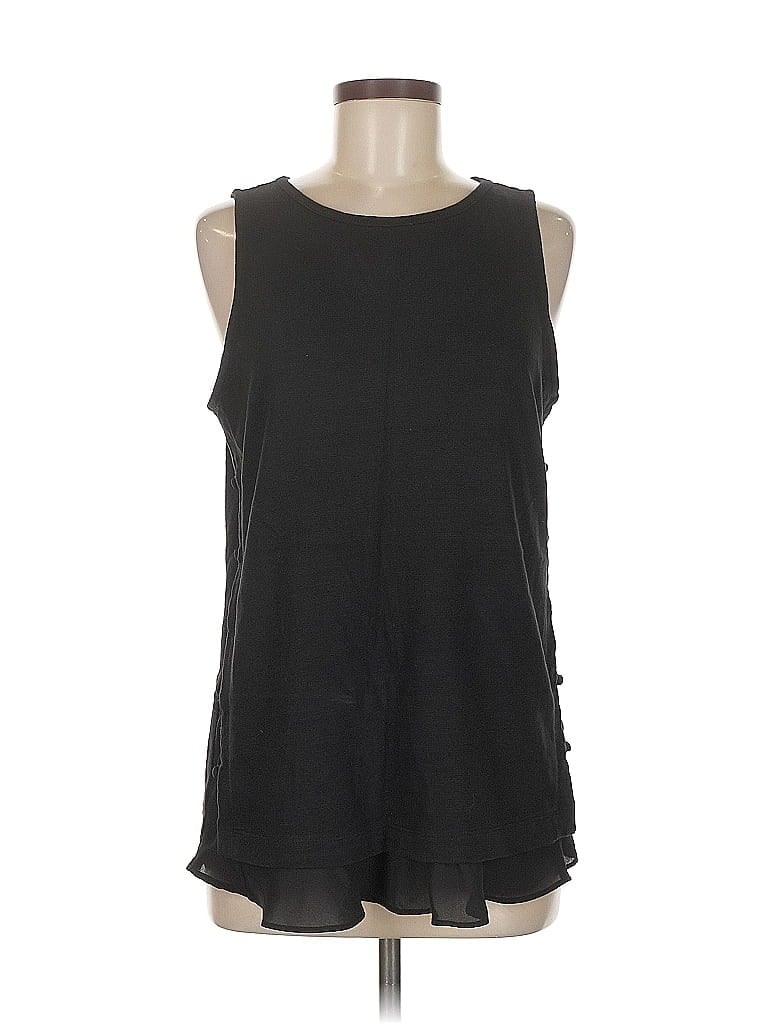 Pre-owned Ann Taylor Loft Casual Dress In Black